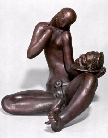 Yo Kanji Salome 1928 sculpture tête coupée