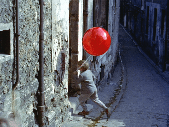 Le Ballon rouge, Albert Lamorisse,1956 suis-moi.gif, déc. 2021