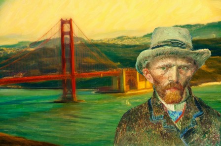 Terry Young les vacances de Vincent Van Gogh Golden Gate.jpg