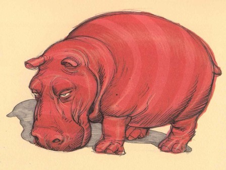 Katsuhiro Otomo l'hippopotame rouge