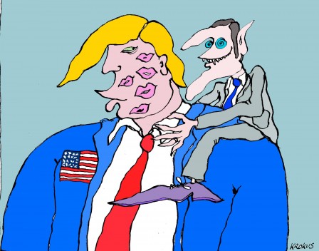 Philippe Krokus Trump et Macron.jpg