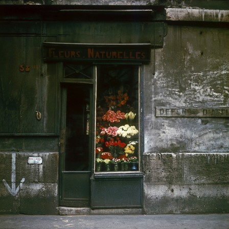 Victor Meeussen  7 November 1911  9 September 1986 Flowers Shop Paris ca 1950 le fleuriste était déjà ouvert.jpg, nov. 2023