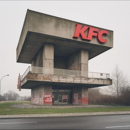 brutalist KFC ce midi c'est poulet frit.jpg, janv. 2024