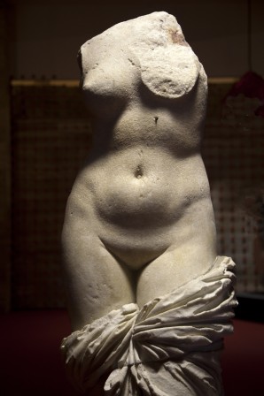 Aphrodite Venus 2500 years ago Paestum Archaeological Museum Campania Cilento NP Italy.jpg