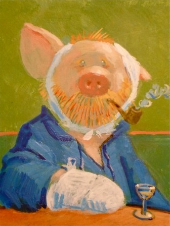 Gerhard_Gluck_Van_Gogh_saigner_comme_un_porc.jpg