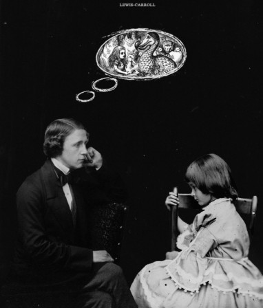 Lewis Carroll et Alice.gif