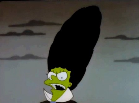 Marge Simpson Halloween.gif
