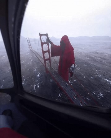 la créature du pont.gif