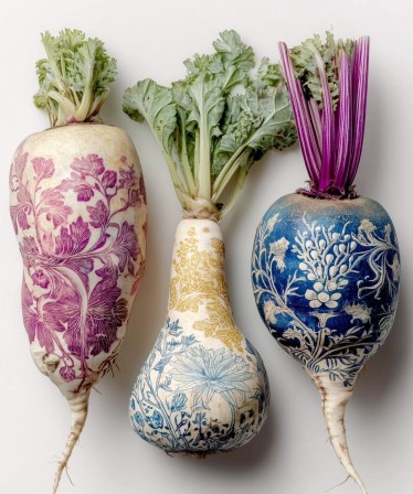 Dutch artist Charlie Moon’s fusion of art and nature mes beaux légumes
