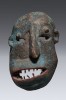 Mask, Sukuma, Artist Lyaku Family workshop Wood, metal, pigment le sourire de travers