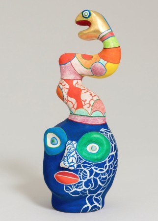 Niki de Saint Phalle 1930-2002 Kundalini sculpture acrylic on polyester resin 1985 pour qui sont ces poteries qui pottent sur nos têtes.jpg, janv. 2024