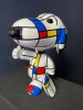 Snoopy Mondrian le chien abstrait
