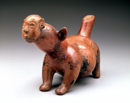 Unknown Dog with human mask Late Formative period, c. 100 B.C.-A.D. 200, Ceramic le visage du chien