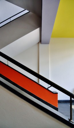 bauhaus escalier Mondrian