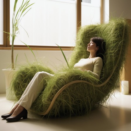grass-chair chaises traditionnelles en herbe fabriquées en gazon naturel design un weekend assis dans l'herbe.jpg, févr. 2024