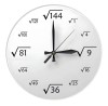horloge en racines carrées changement d'heure déjà cette heure là