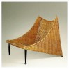 A rattan and iron armchair by Mathieu Mategot (1952) fauteuil métal et rotin chaise.jpg, août 2020