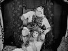 Buster Keaton Roscoe Arbuckle Back Stage Fatty cabotin 1919 poil au genou.gif, nov. 2021