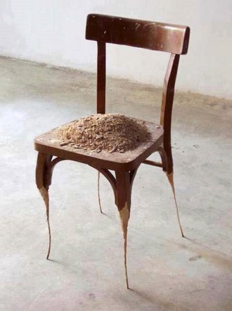 Jaime Pitarch. Subject, Object, Adject, 2006.l'âge de la chaise taillée.jpg, août 2020