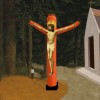Jésus gonflable dans pour moi