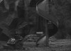 The Haunted House, Malec chez les fantomes,1921, Buster Keaton le toboggan.gif, juil. 2021