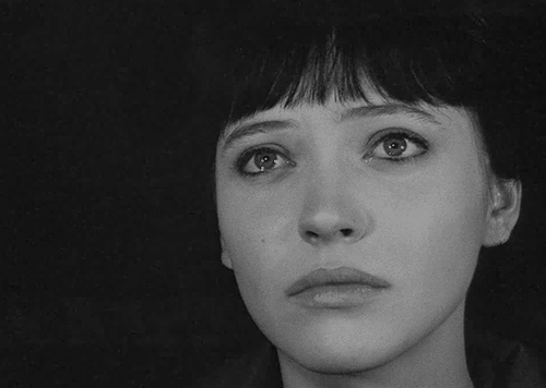 Anna Karina vivre sa vie larmes 1962.gif, déc. 2019