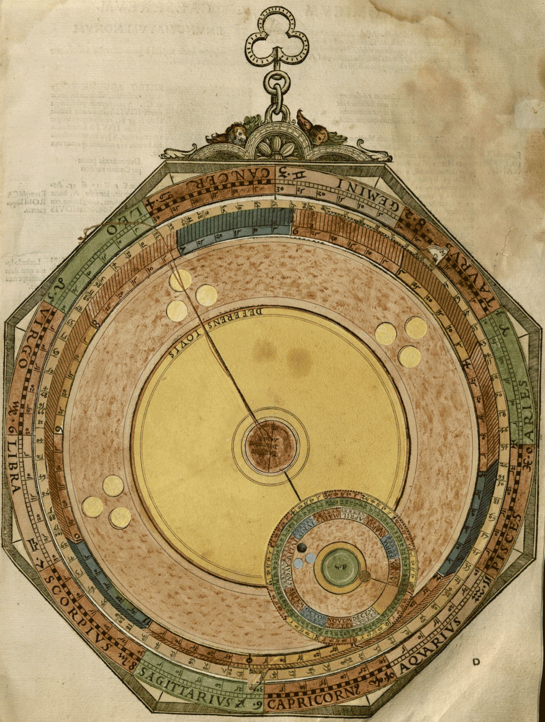 Apian, Peter, 1495-1552. Astronomicum Caesareum, 1540 compte à rebours full light.gif, mai 2021