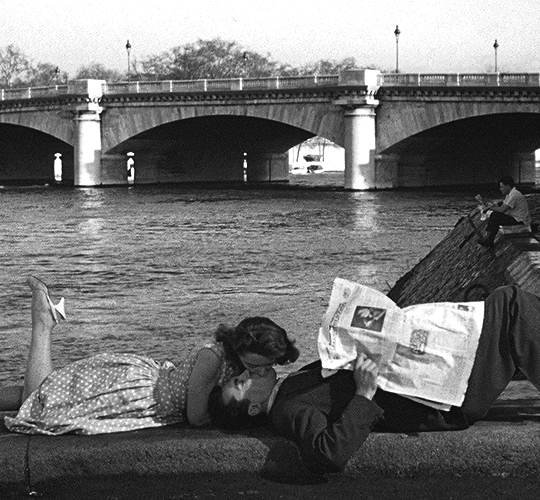 Ariane Love in the Afternoon, dir Billy Wilder, 1957 réouverture des quais de Seine.gif, mai 2020