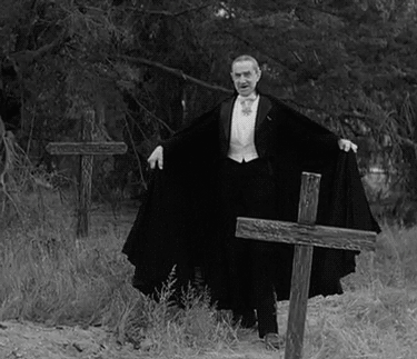 Bela Lugosi  Dracula 1931 I believe I can fly.gif, nov. 2020