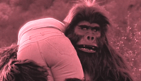 Bob Burns as Kogar the Gorilla in Rat Pfink and Boo Boo 1966 tu ne convoiteras pas la femme de ton prochain.gif, juin 2021