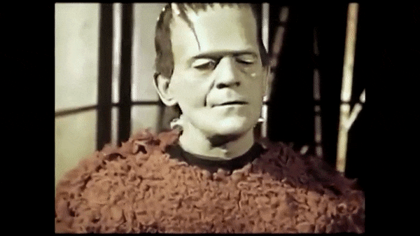 Boris Karloff Frankenstein 1931 tirer la langue.gif, mar. 2021