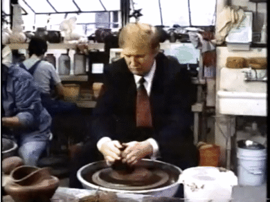 Donald Trump poterie.gif, juin 2020