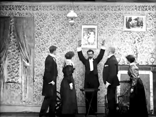 Georges Méliès The Human Fly L'Homme-Mouche, 1902 et hop.gif, sept. 2021