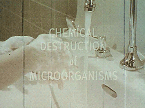 Handwashing in Patient Care US Public Health Service gif washyourhands 1961 words chemical destruction microorganisms coronavirus.gif, avr. 2020