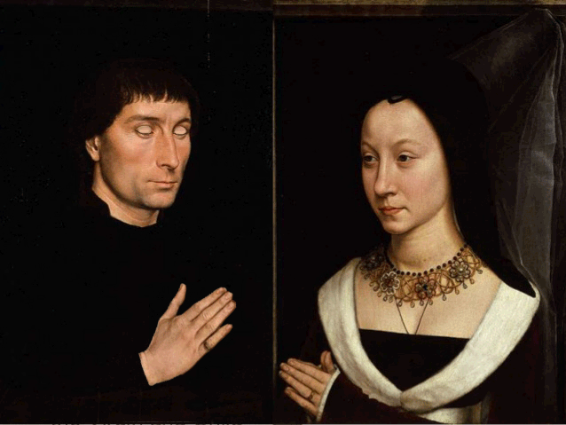 Hans Memling Diptyque de Tommaso Portinari et de sa femme 1472.gif, déc. 2019