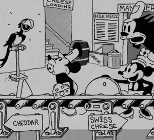 How Swiss Cheese Is Made ,Porn By Mickey Mouse , le travail à la chaïne.gif, avr. 2021
