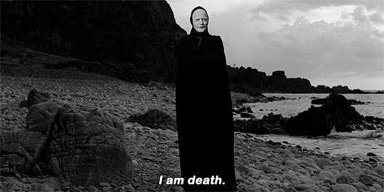 Ingmar Bergman le septième sceau mort viens te baigner elle est bonne.gif, fév. 2020