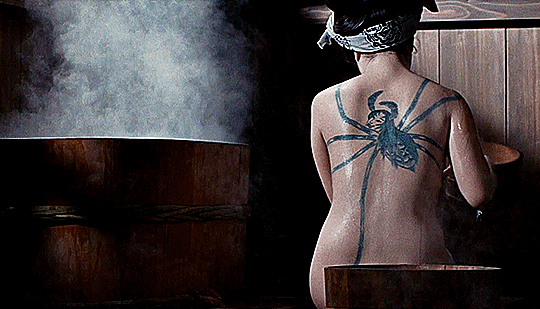 Irezumi ‘刺青’ 1966 · dir. Yasuzō Masumura la toilette de l'araignée.gif, sept. 2021
