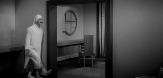 La Soupe au Canard (Duck Soup) Marx Brothers Groucho 1933 un inconnu dans la maison.gif, janv. 2021