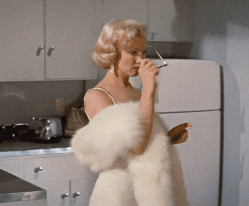 Marilyn Monroe dans Mais où est donc passé le frigo.gif, janv. 2020
