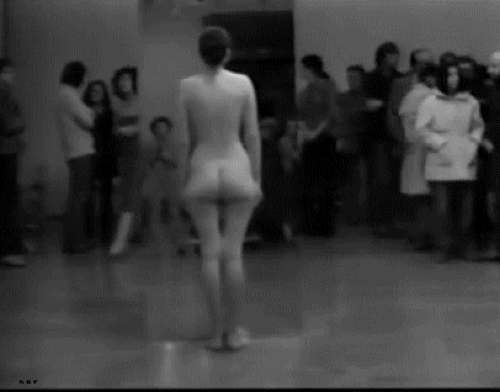 Marina Abramović &amp; Ulay, Performance Pieces, 1970s nu.gif, sept. 2020