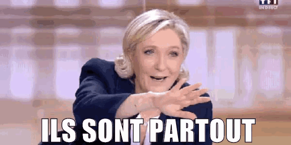 Marine Le Pen ils sont partout.gif, sept. 2020