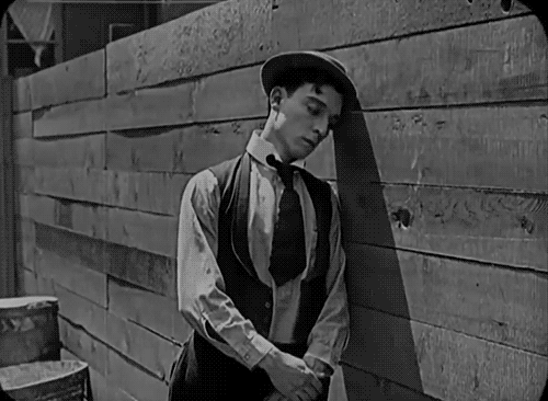 Neighbors 1920 Buster Keaton message d'amour.gif, fév. 2020