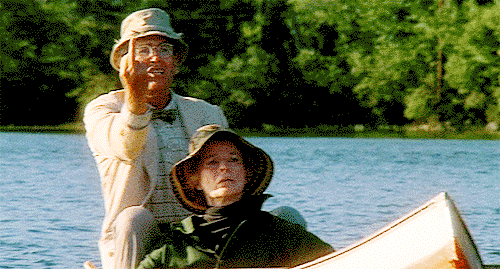 On Golden Pond 1981 Mark Rydell Katharine Hepburn and Henry Fonda fuck les vieux vous emmerdent.gif, déc. 2020