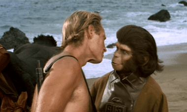Planet of the Apes (1968) planète des singes la saint-valentin.gif, fév. 2021