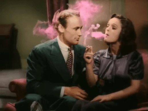 Reefer Madness 1936- Colorized fumée de cigarette la vie en rose.gif, juil. 2021