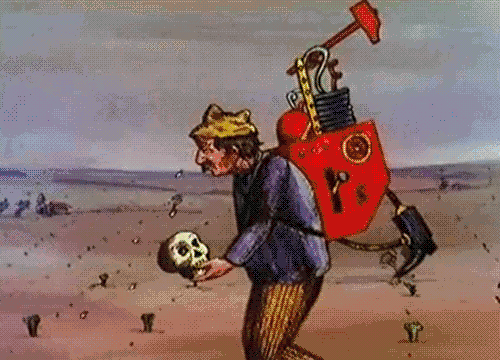 René Laloux Les Escargots 1965 sur des dessins de Roland Topor.gif, janv. 2021