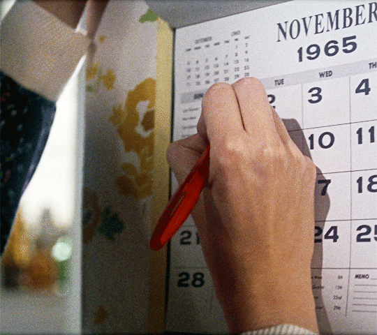 Rosemary’s Baby (1968) calendrier halloween sang.gif, oct. 2021