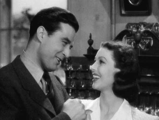 The Doctor Takes a Wife 1940 Alexander Hall Loretta Young, Ray Milland vous êtes médecin oui.gif, avr. 2021