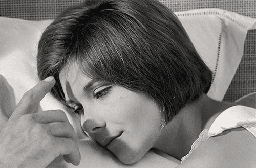 Une femme mariée (1964) Jean Luc Godard le nez.gif, mai 2021